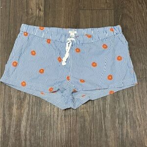 J.Crew Donut Embroidered Striped Shorts – Size XL